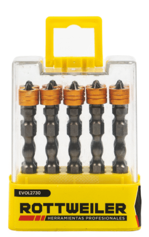 BLISTER PUNTAS P/DESTORNILLADOR C/AJUSTE PROFUNDIDAD