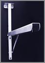 MENSULA REBATIBLE COLOR ALUMINIO  HOG042