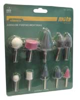 PIEDRAS MONTADAS X 10 EN BLISTER  MOTA