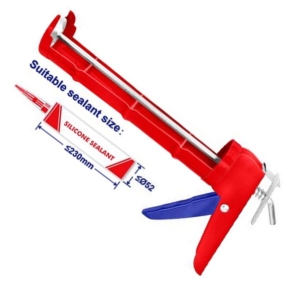 PISTOLA APLICADORA SILICONA 235 MM EMTOP