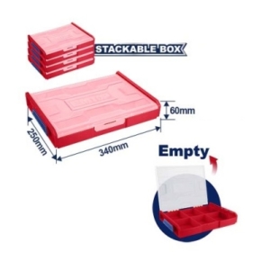 CAJA ORGANIZADORA APILABLE 340X 250X 60MM EMTOP