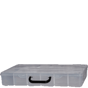 MALETIN ORGANIZADOR 23 DIV. LINEA CRISTAL