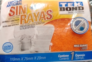 ESPONJA SIN RAYAS TEK-BOND
