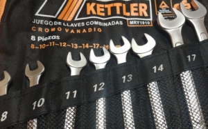LLAVES COMBINADAS X 8 PIEZAS KETTLER