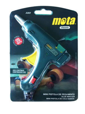 PISTOLA P/PEGAR HOT MELT 7 MM MOTA