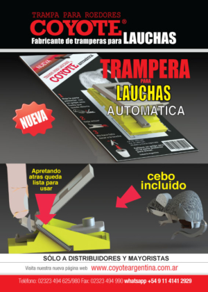 TRAMPERA DE LAUCHA PLASTICAS AUTOMATICAS