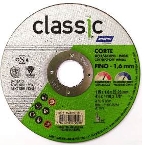 DISCOS DE CORTE NORTON AZUL BNA