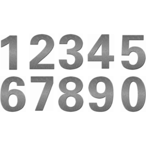 NUMEROS DE ACERO INOXIDABLE