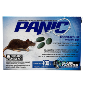 RATICIDA PANIC BLOQUE X