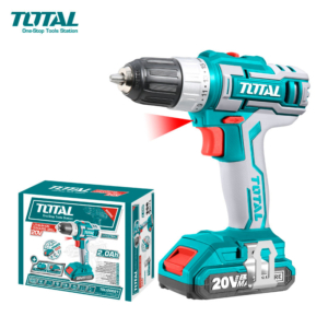 TALADRO INALAMBRICO 20V 1500 RPM (C/NORMAL) TOTAL