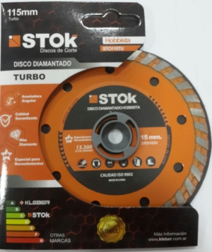 DISCO DIAMANTADO TURBO STOK