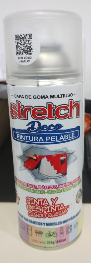 PINTURA ESMERIL PELABLE DECO STRECH
