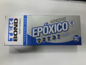 ADHESIVO EPOXICO 10 MIN GRIS TEKBOND