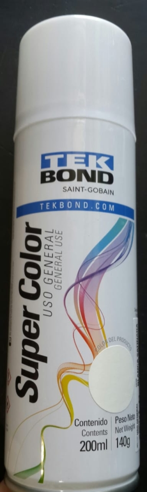 PINTURA AERO SATINADA BLANCA TEK BOND