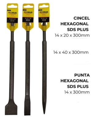 CINCEL HEXAGONAL SDS PLUS 14 X 20 X 300 MM