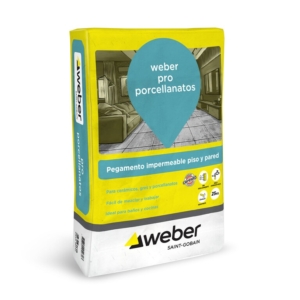 PRO PORCELANATOS WEBER X