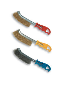 CEPILLO C/PLASTICO DE ACERO P/LIMAS