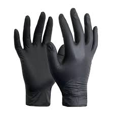 GUANTES NITRILO NEGRO X CAJA