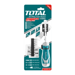 DESTORNILLADOR DE PUNTAS INTERCAM.  INDUSTRIAL 15 EN 1 TOTAL