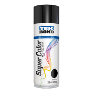 PINTURA EN AEROSOL METALIZADO NEGRO TEK-BOND